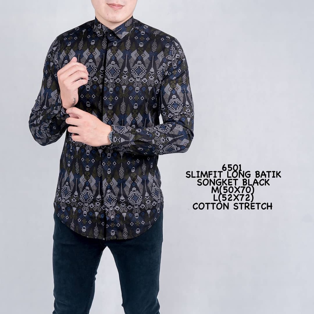 NEW ARRIVAL DISTRO BATIK PRIA BORDIR SOGAN HRB026 BATIKAF NOTOARTO BATIK IPNU-IPNU HEM PRIA bel-Black 6501