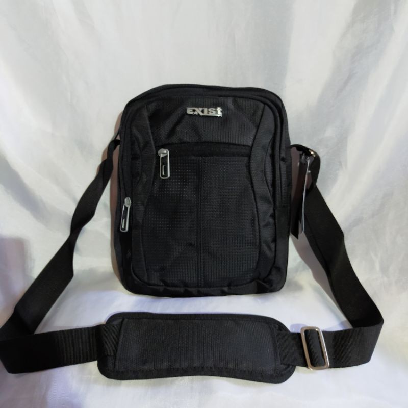 Tas Selempang - travel pouch ukuran 9 inch - EXIST 49216 - 49220 - 49222 original produk lokal berkualitas