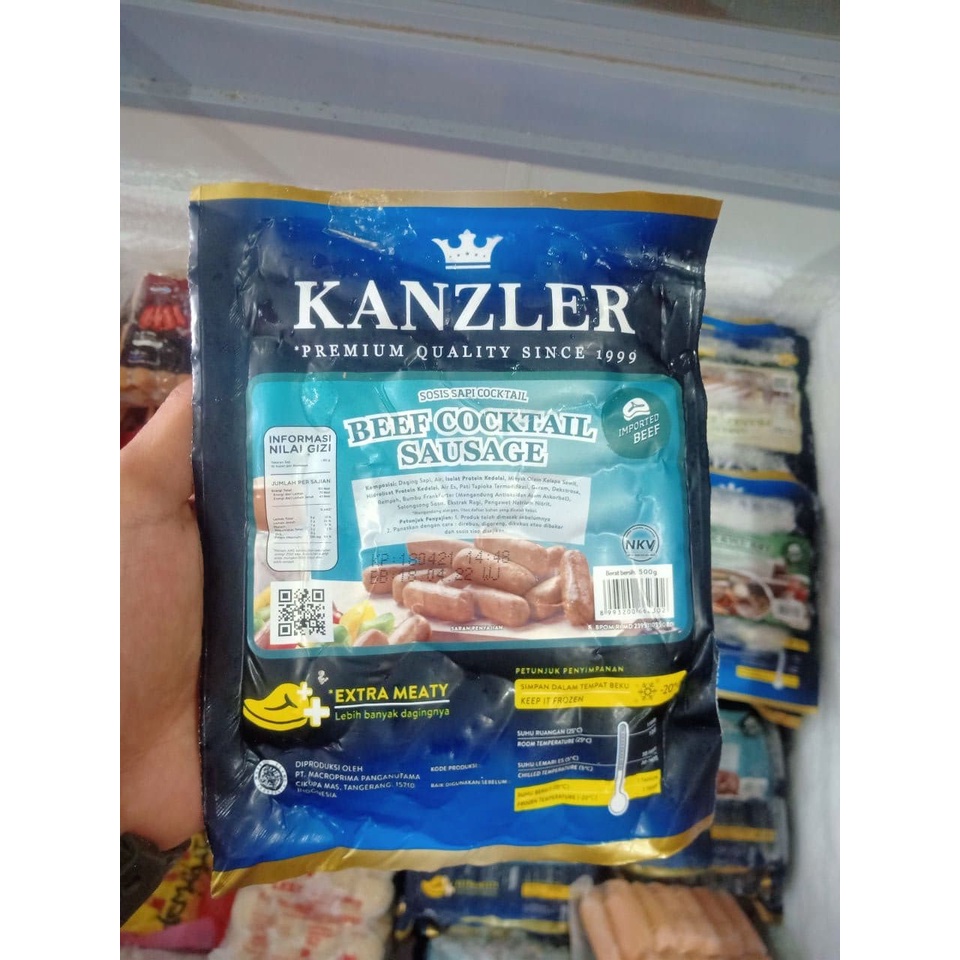 

SOSIS SAPI BEEF SAUSAGE COCKTAIL - FROZEN FOOD PURWAKARTA