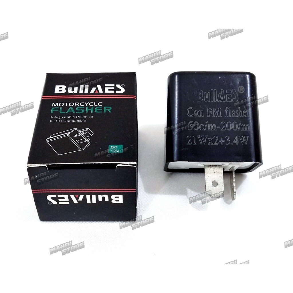 Flasher Sen Motor Adjustable Control Pengatur Cepat Lambat LUMINOS Honda Yamaha Not BULLAES CR7