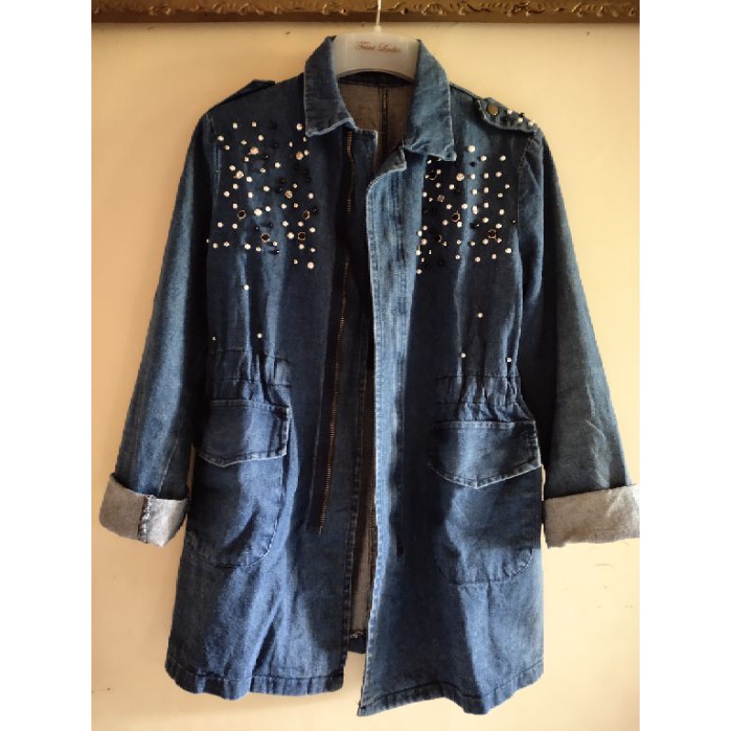 preloved parka jeans