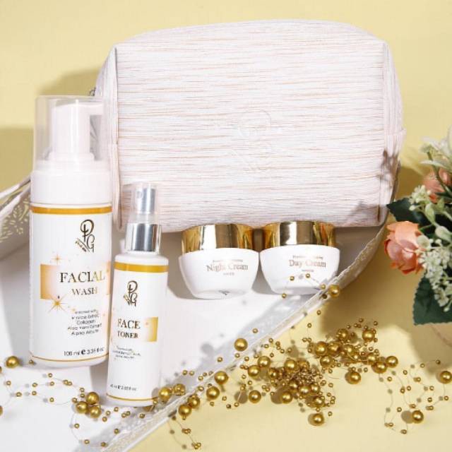 PAKET WAJAH Lengkap Premium Whitening Pradiskin Glow 100% Aman