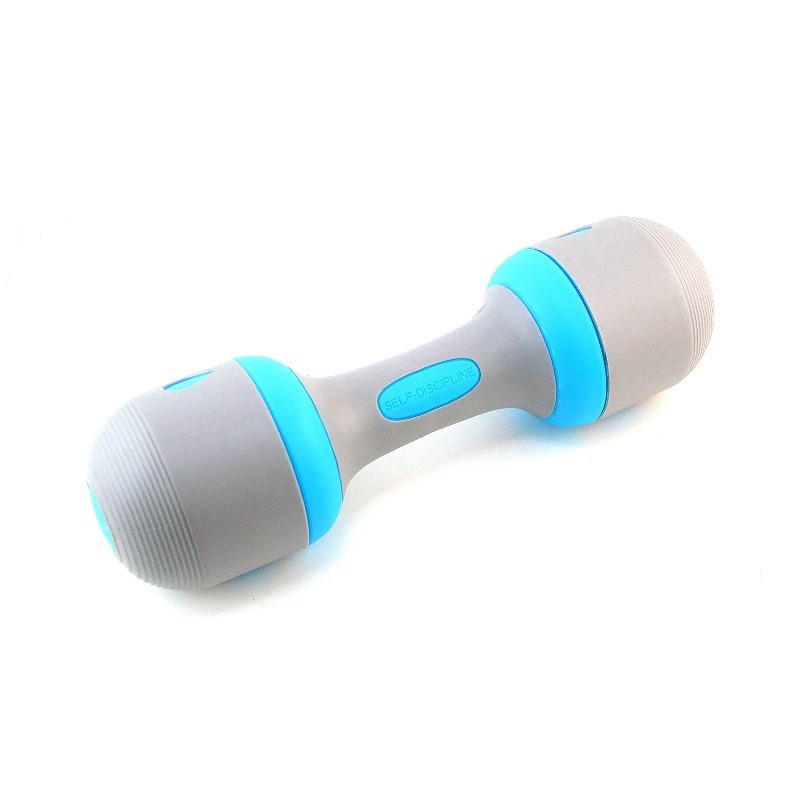 DUMBBELL ADJUSTABLE MINI BEBAN 5KG FOR LADIES BAHAN MATERIAL HIGH QUALITY WARNA LIGHT BLUE KODE F212