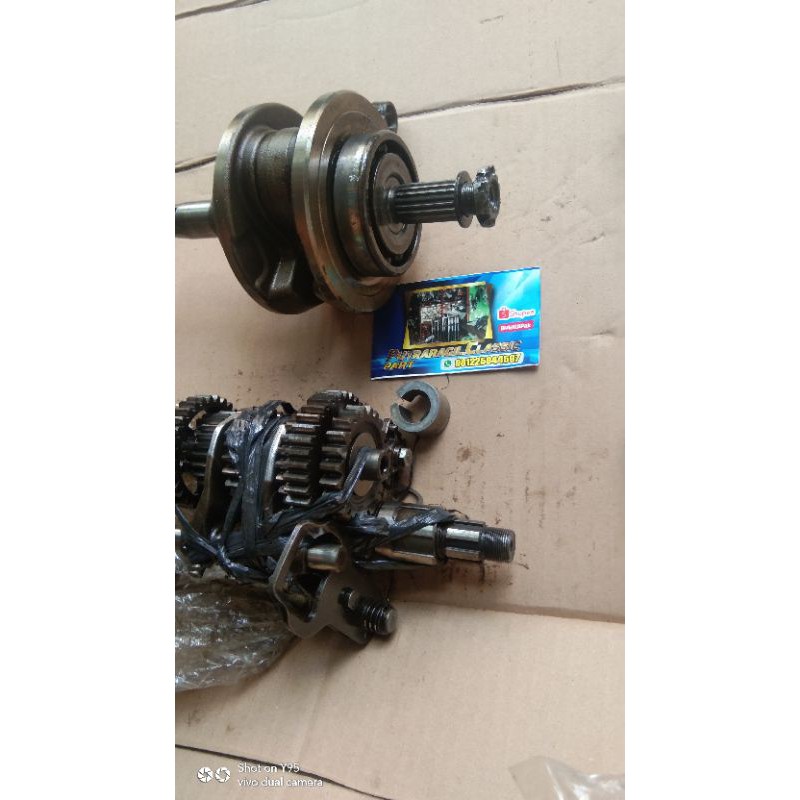 KRUK AS BANDUL SET RASIO GARDAN TRANMISI HONDA MEGAPRO NEW MEGAPRO PRIMUS ORIGINAL  MEGAPRO ORIGINAL