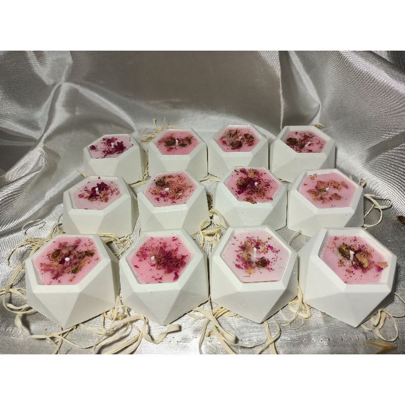 Scented Candle | Lilin Aromatherapy Dalam Gelas Semen | Souvenir mini