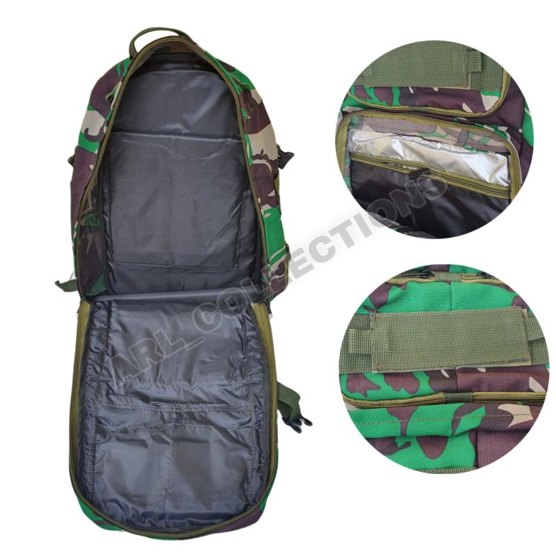 TAS RANSEL GENDONG MODEL JATAH - TAS PUNGGUNG LORENG MALPINAS TNI - TAS RANSEL ARMY LORENG TNI