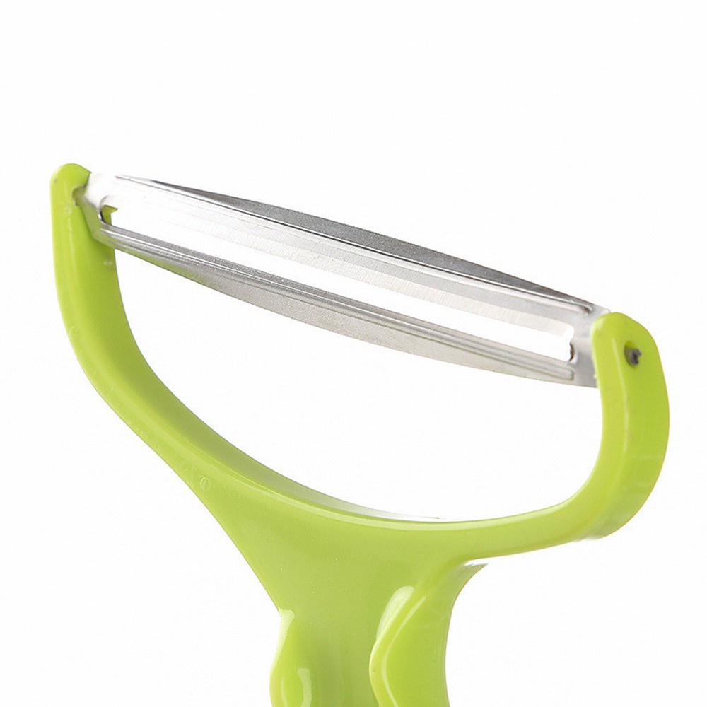 REBUY Multifunction Fruit Peeler Sharp Carrot Cutter Vegetable Grater Potato Kitchen Tool Stainless Steel High Quality Cucumber Cabbage Slicer/Multicolor