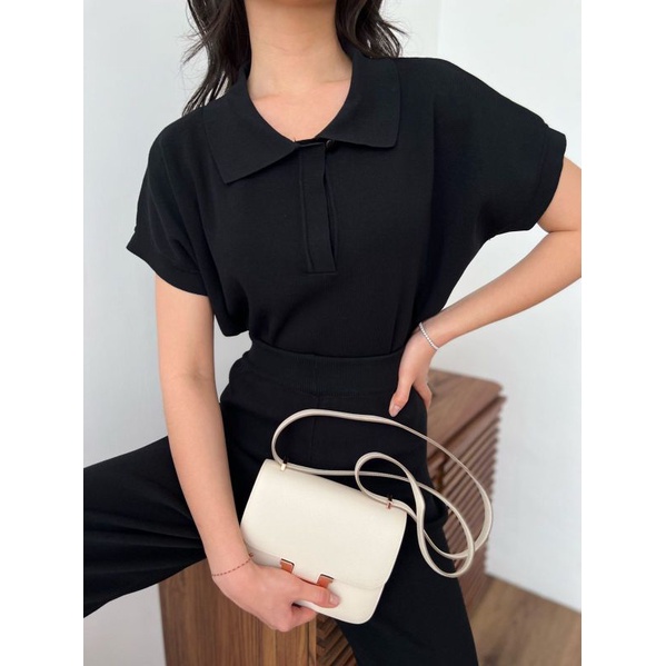 GEMMA KNIT SET-Black