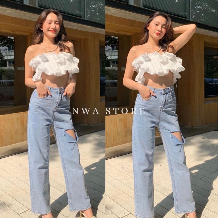 High Waist Kulot Jeans Irene Sobek