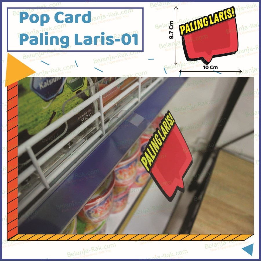 

Pop Card PALING LARIS kertas promo