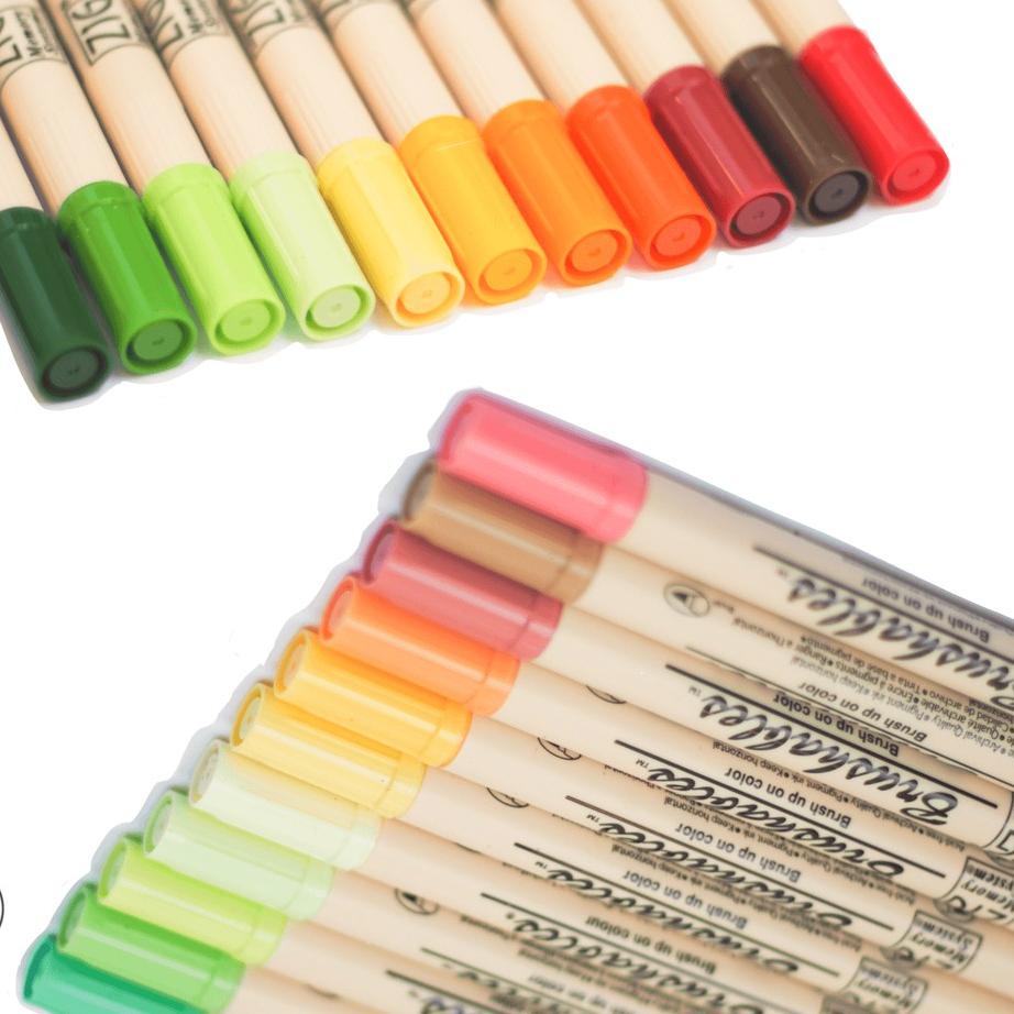 

Dijamin Miring harga.. ZIG Kuretake Brushables Brush Pen (Part 1)