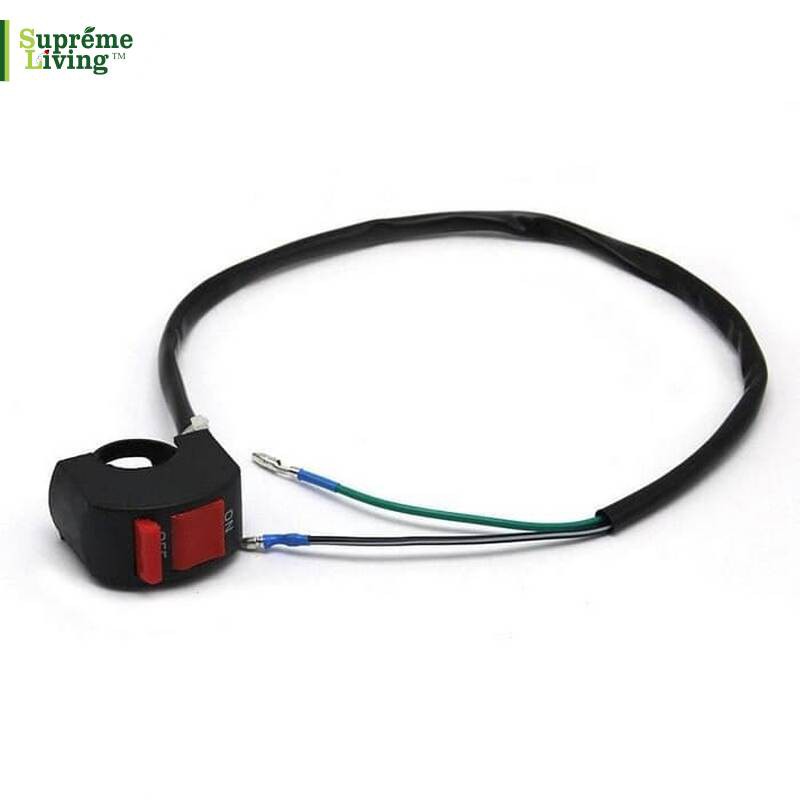 2 pcs Lampu Tembak Sorot LED Spion Motor Work Light Cree 6 Mata 10 Watt 12V + Free Saklar