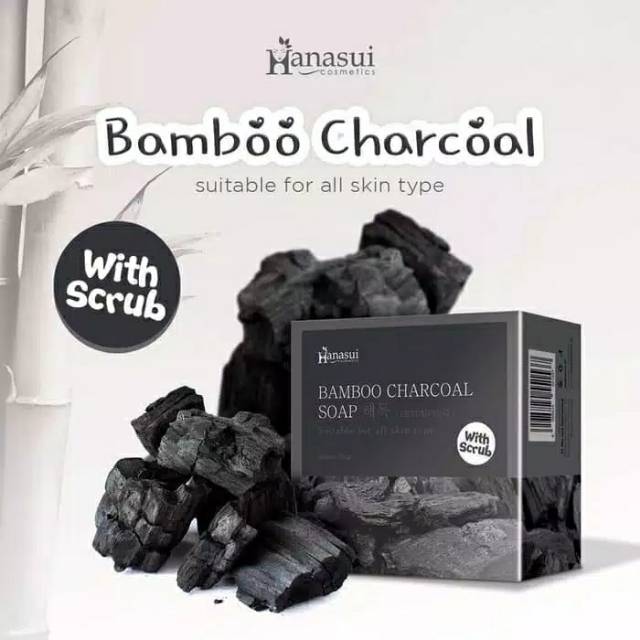 Sabun Bamboo Charcoal Hanasui