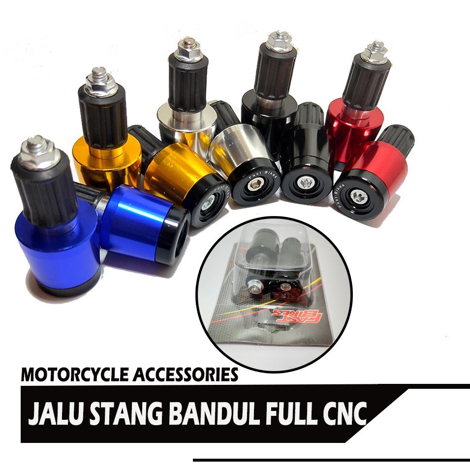 JALU STANG CNC/JALU HANDGRIP/JALU STANG FULL CNC 1SET (KIRI KANAN)JALU UJUNG STANG UNIVERSAL