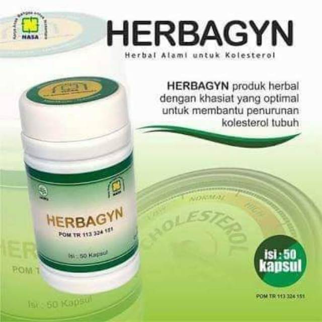 

HERBAGYN NASA / OBAT HERBAL PENURUN KOLESTEROL