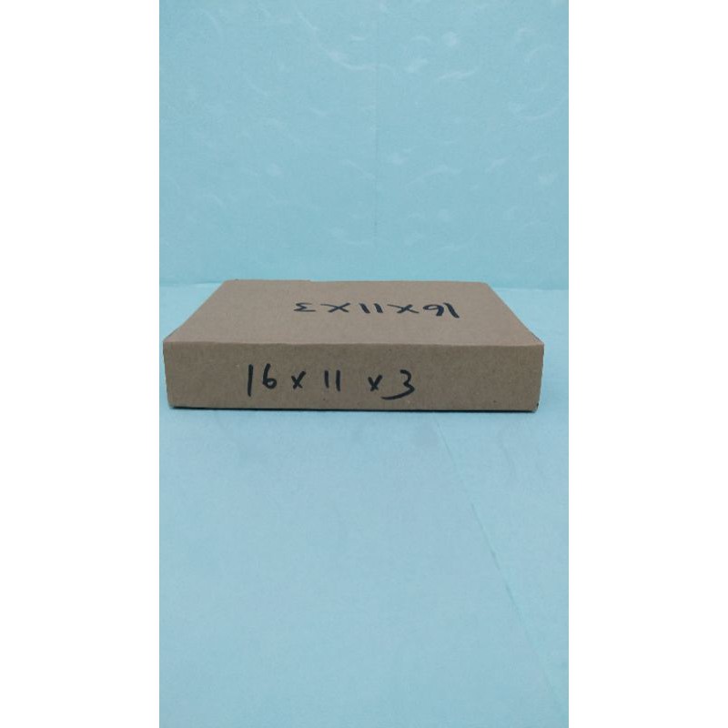 

kardus packing die cut ukuran 16x11x3 @1000