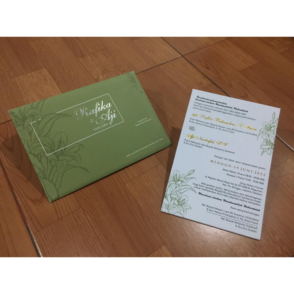 Undangan Single Hard Cover