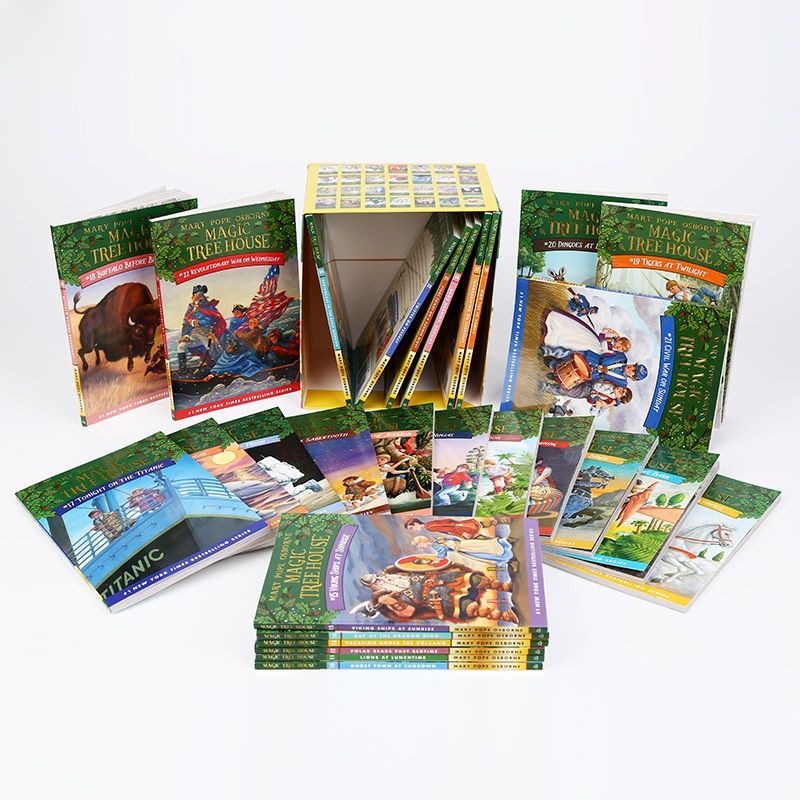 Top quality 31books magic tree house/1-31/buku import/buku inggris/happychild