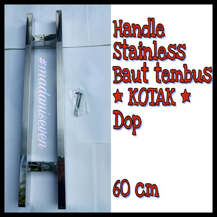 DISKON HANDLE PINTU RUMAH/TARIKAN PINTU RUMAH STAINLESS BAUT TEMBUS KOTAK 60