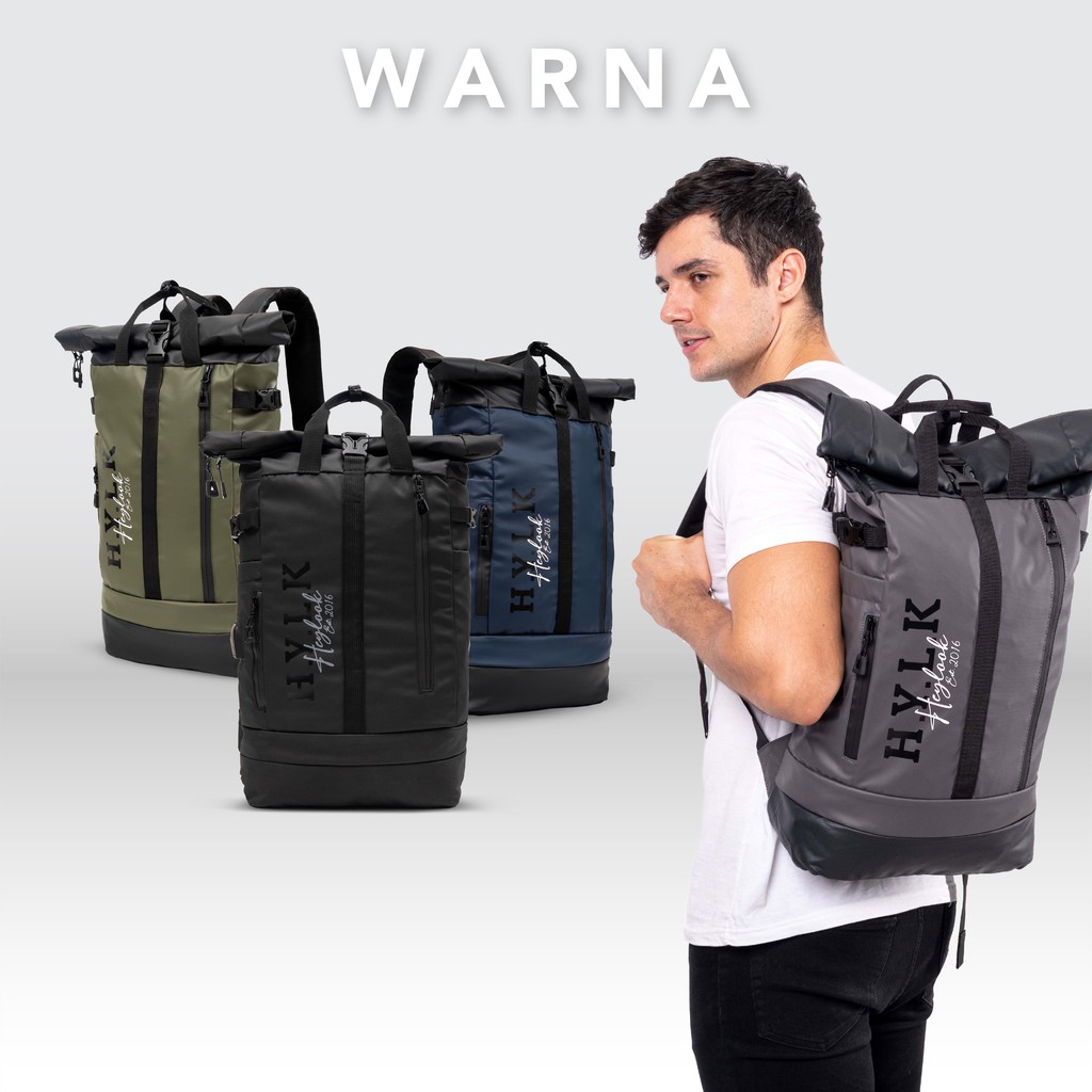 [BISA COD] TAS RANSEL BACKPACK PRIA TAS GUNUNG OUTDOOR PUNGGUNG PRIA COWOK WATERPROOF ANTI AIR KEREN