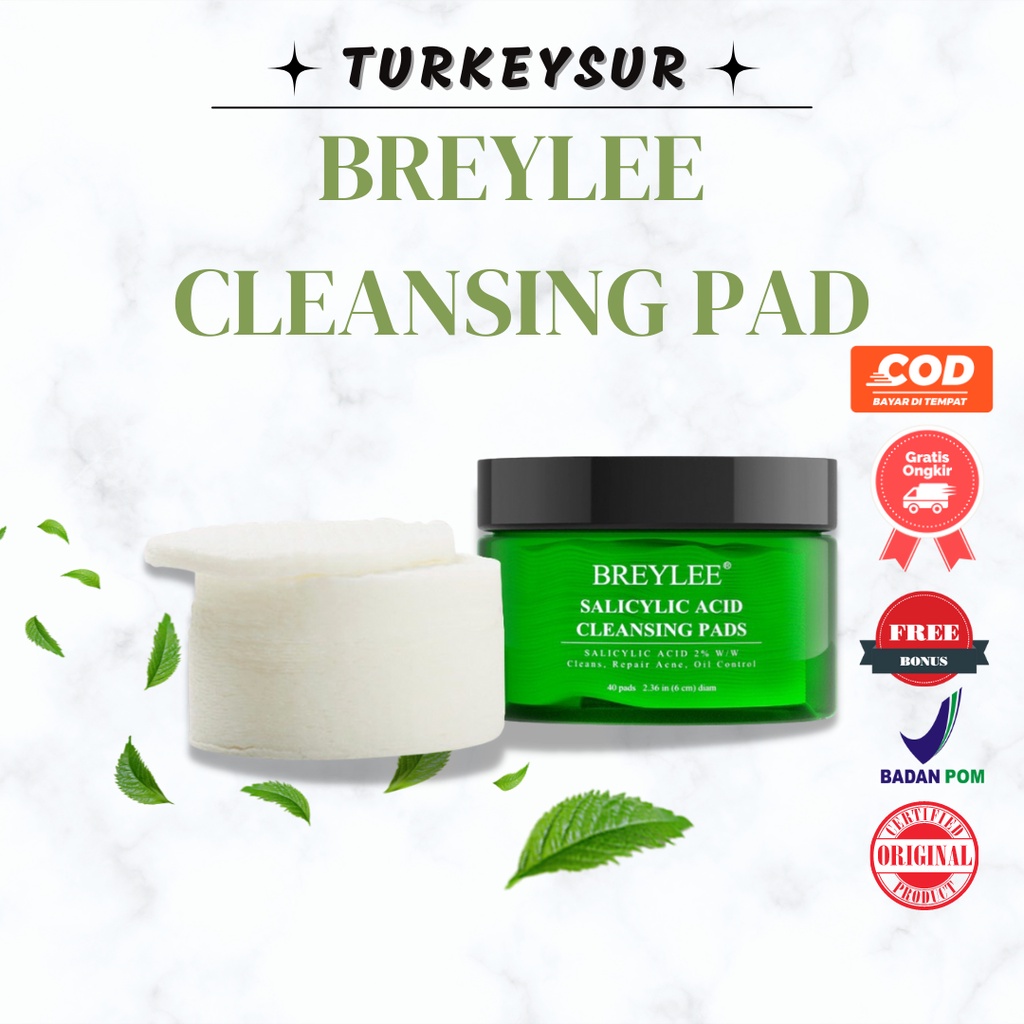 Jual BREYLEE Braylee Tea Tree Salicylic Acid Cleaning Cleansing Pads