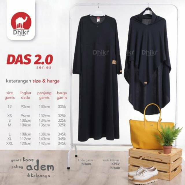  Gamis  Kaos  Hitam Dewasa DHIKR  SABR SERIES 2 0 READY STOCK 