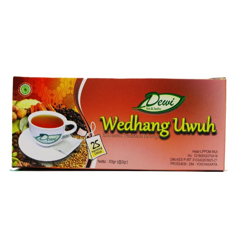 

Dewi Tea Herbs Wedang Uwuh Celup - 25 Teabag