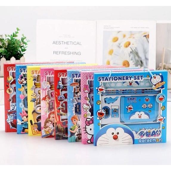 

suku cadang SET STATIONERY SET ALAT TULIS SEKOLAH ATK KARAKTER ALAT