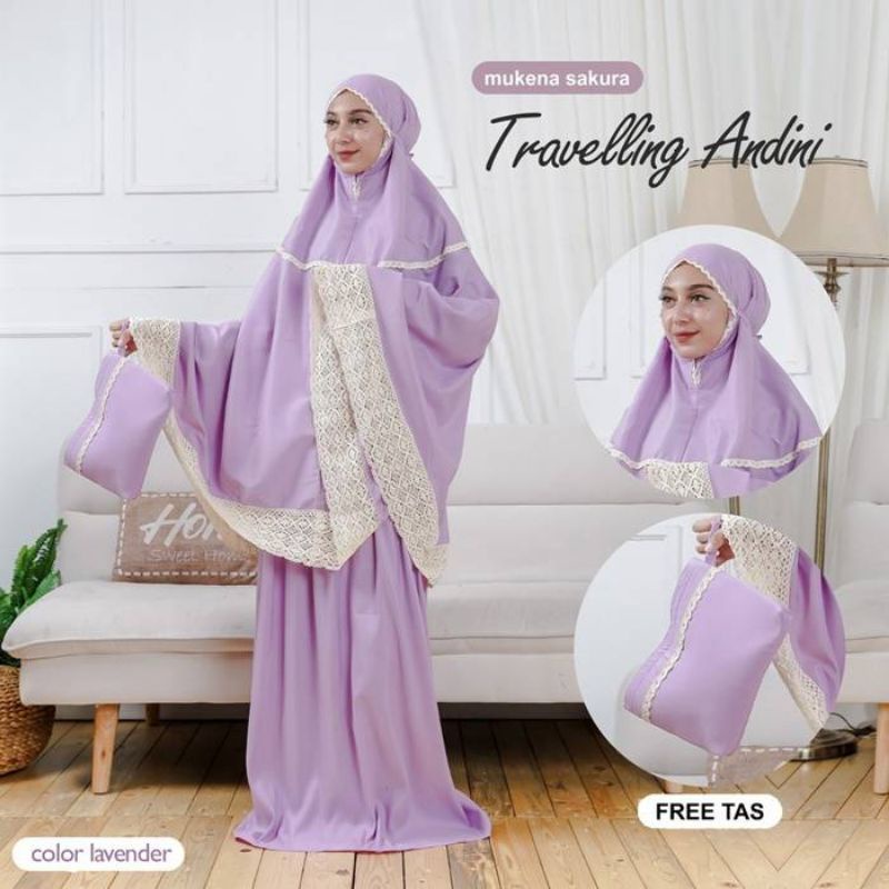 Mukena Travelling Andini Mikro Renda