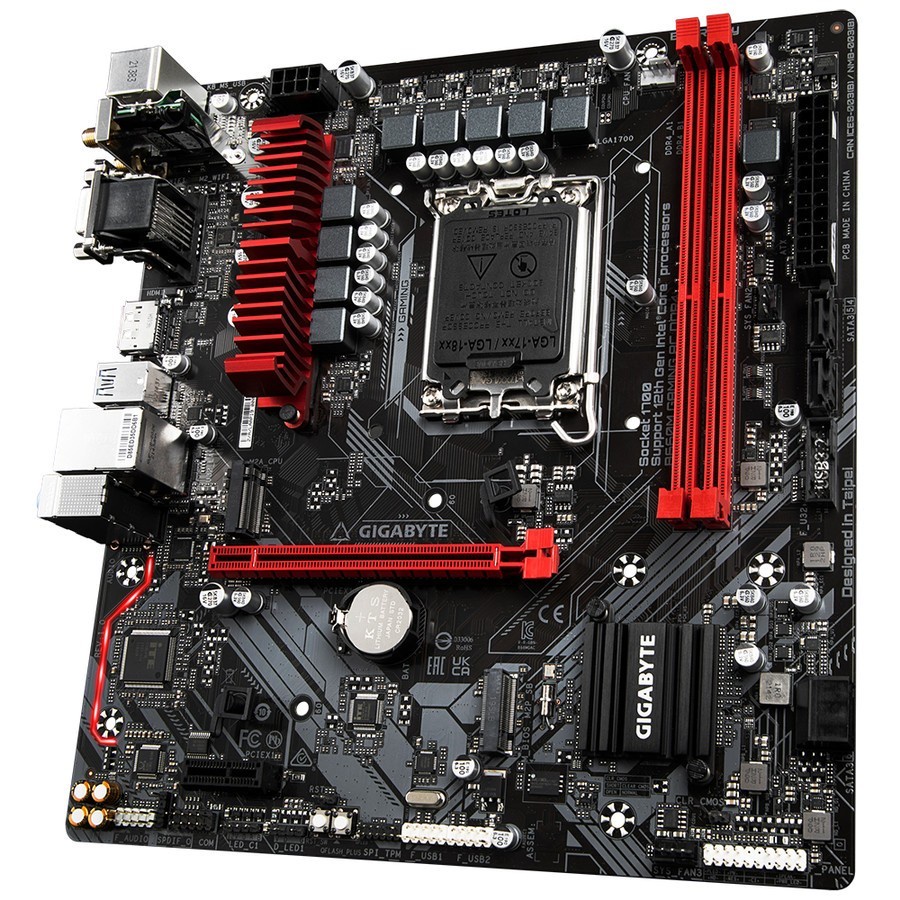 Motherboard Gigabyte B660M GAMING AC DDR4 (LGA1700, B660, USB3.2)