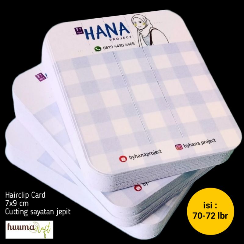 

Alas Jepit Printing 7x9 cm isi 70 lembar