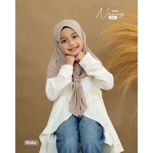 BERGO NANCY MOM N KIDS ALFASA / ALFASA HIJAB / BERGO ALFASA / BERGO COUPLE / BERGO DAILY