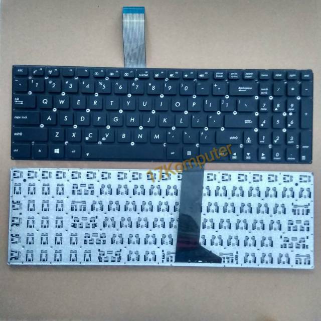 Keyboard Asus X550 X550Z X550VX X550D X550DP X550E X550EA X550L X550LA Hitam