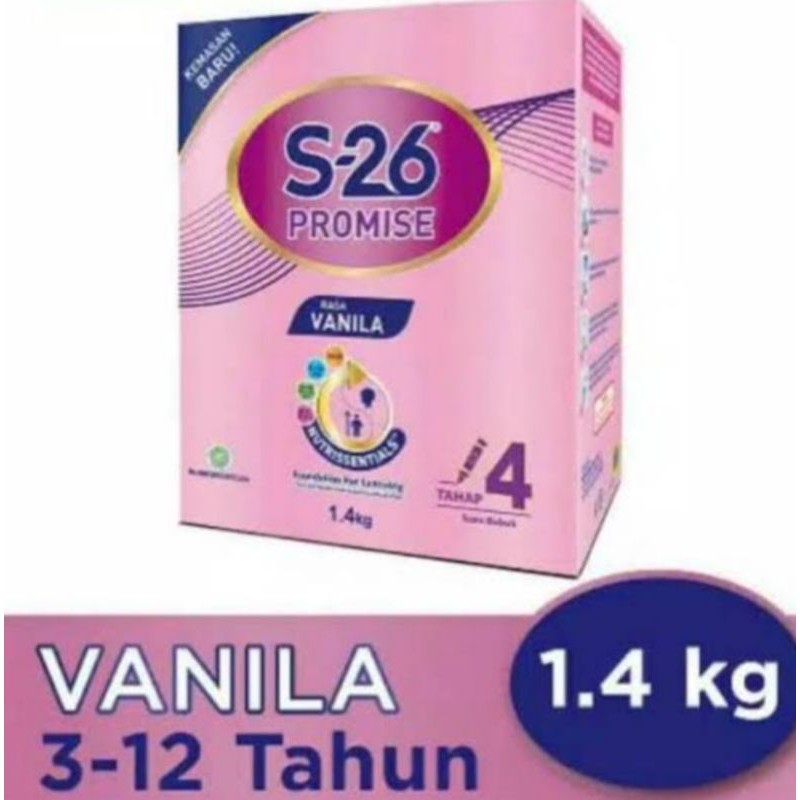 S26 Promise 4 Vanila 700gr/1.4kg