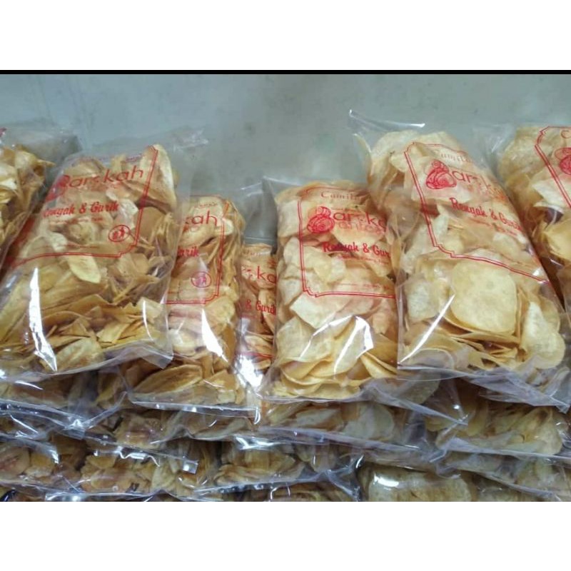 

kripik talas original gurih renyah