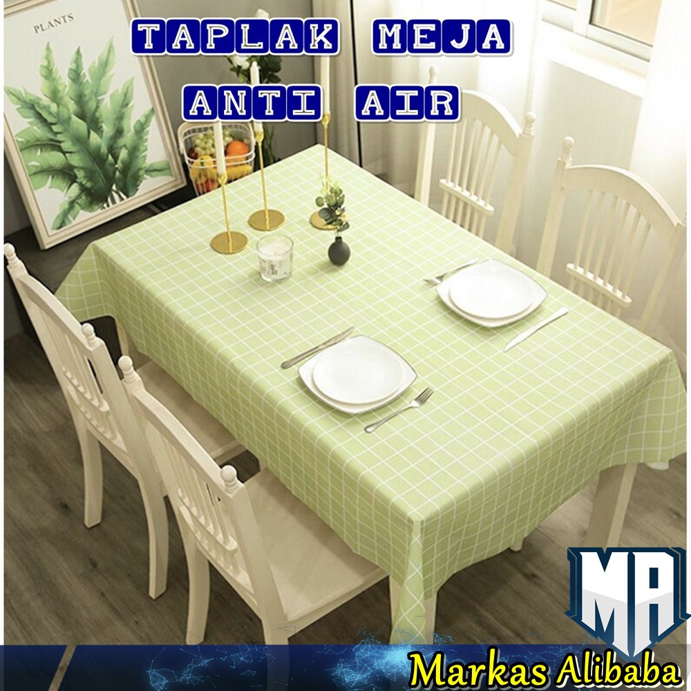 TAPLAK MEJA / TAPLAK MEJA MAKAN ANTI AIR BAHAN PEVA