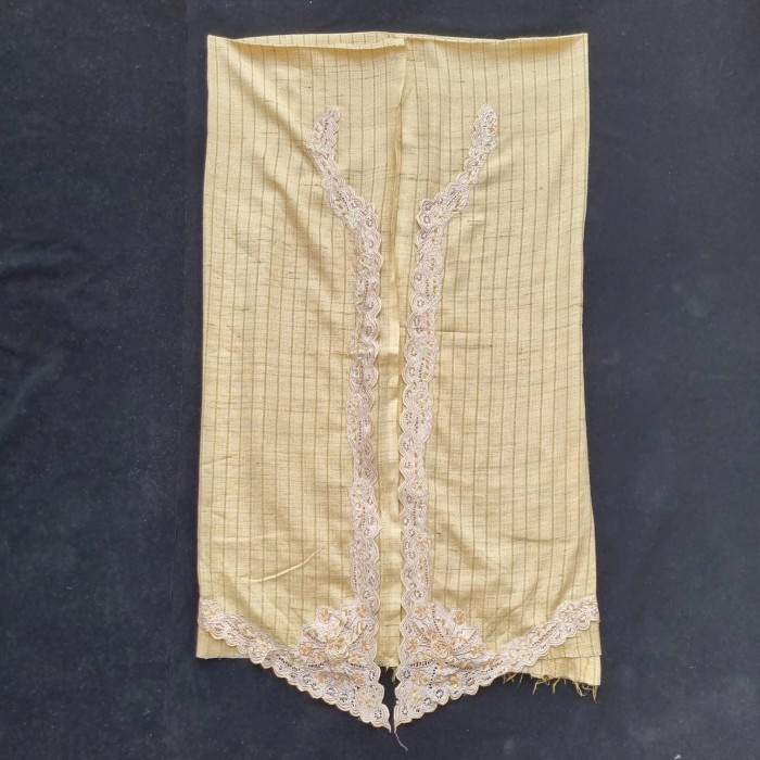 Kain Kebaya Katun Bordir Modern SN46 : Serat Nanas