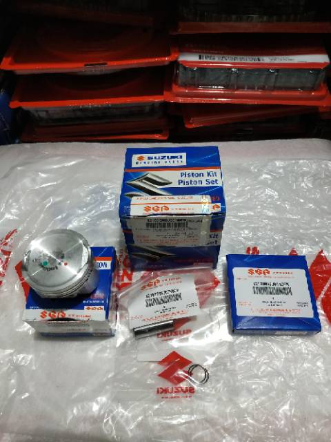 Blok Seher Piston Kit Komplit Suzuki Nex Original SGP 11210-09J10-0F0/12100-09J00-0F0