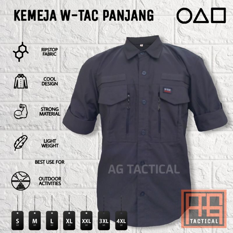 Kemeja seragam tactical BIG SIZE | kemeja M-Tac | kemeja W-Tac | kemeja Kitanica | kemeja outdoor