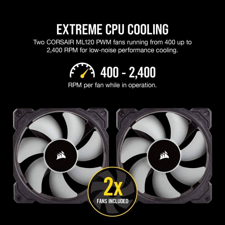 Corsair iCUE H100i RGB PRO XT Water Cooler