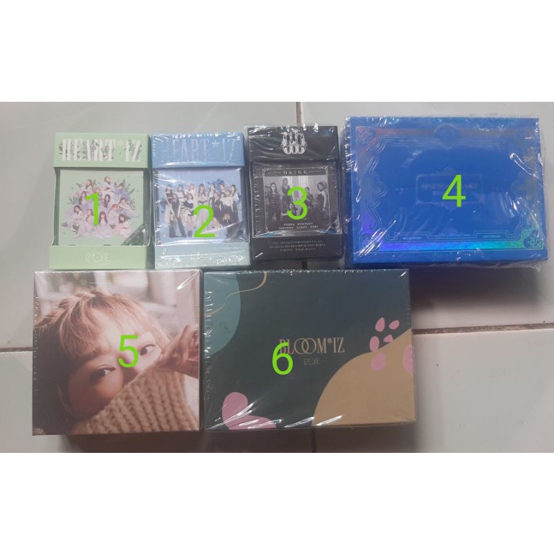 KIHNO ONLY IZONE SNSD TAEYEON HEARTIZ BLOOMIZ ONEIRIC DIARY OHGG