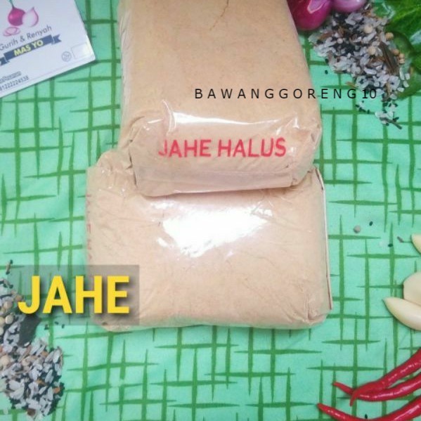 

Jahe Bubuk Halus Asli Murni 250gr