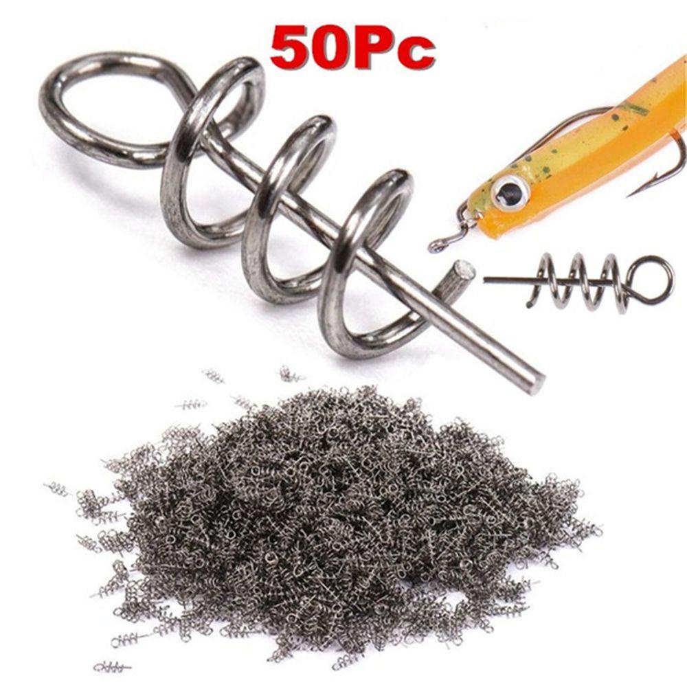Lanfy Kail Pancing 50Pcs Pin Kunci Engkol Logam Tetap Centering