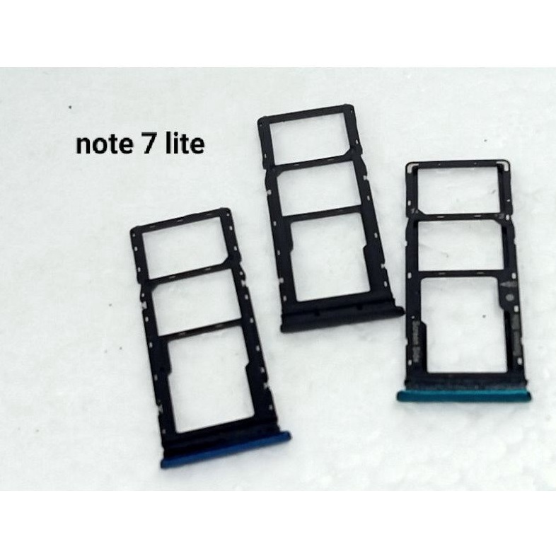 Slot Tempat Dudukan Simcard Simtray Sim Tray Card Lock Infinix Note 7 lite X656