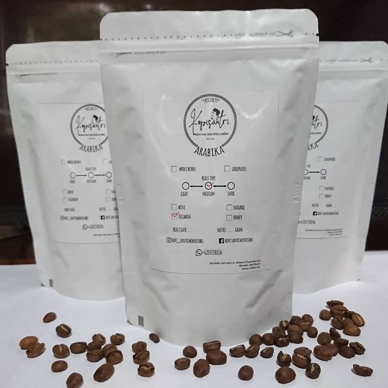 

kopi santri java arabica sumbing asli original kopi hitam