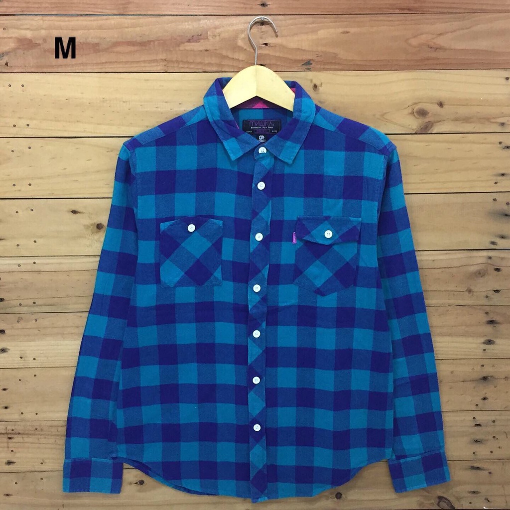 Kemeja Flannel MNWKA Size M