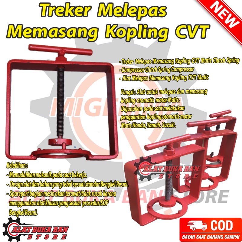 Treker Lepas Cvt universal