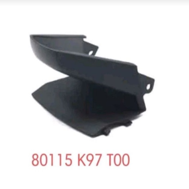 80115-K97-T00 cover lincense light cover lampu plat nomor PCX 150 K97 asli honda