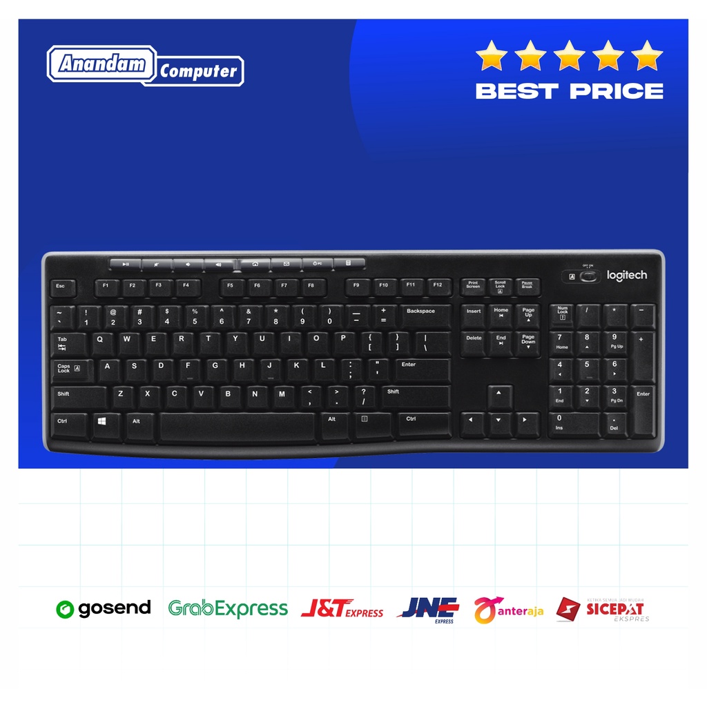 Logitech Wireless Keyboard K270 , K 270 , K-270