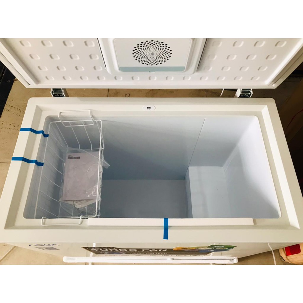 AQUA AQF 220 TF CHEST FREEZER BOX 220TF LEMARI PEMBEKU 200 LITER